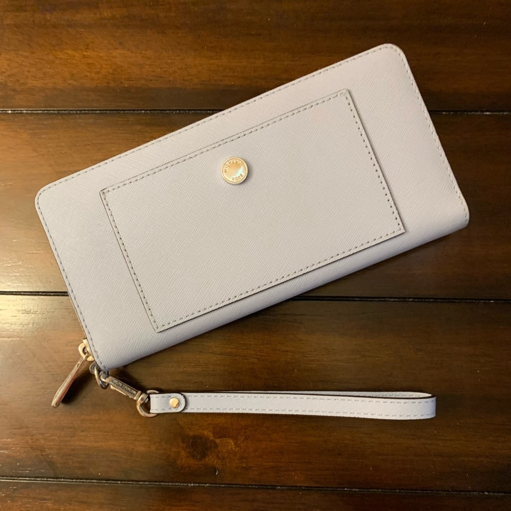 Baby blue Michael Kors wallet
